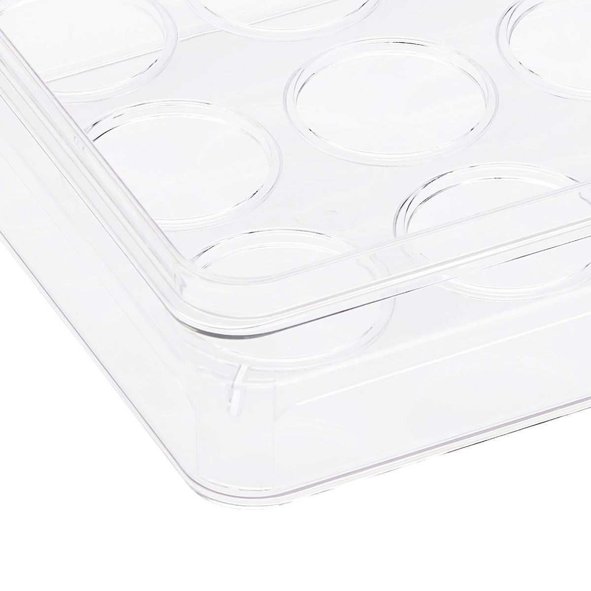 AmazonBasics Plastic Kitchen Storage Bins - Set of 4