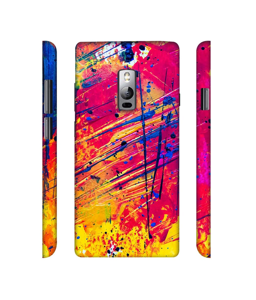 Amazon Brand - Solimo Designer Color Sprink 3D Printed Hard Back Case Mobile Cover for OnePlus 2