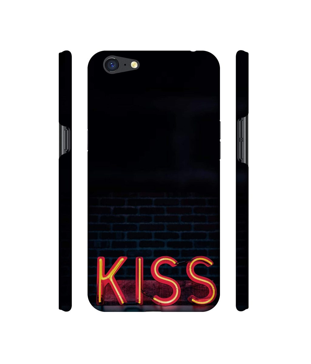 Amazon Brand - Solimo Designer Kiss 3D Printed Hard Back Case Mobile Cover for Oppo A71