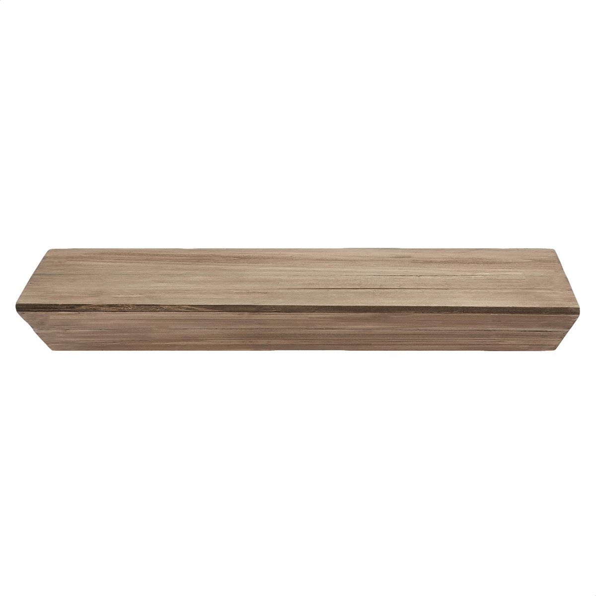 AmazonBasics Floating Cube Shelves - 24-Inch, Natural, 2-Pack
