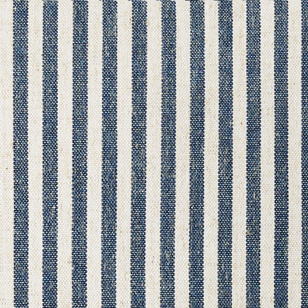 Amazon Brand – Ravenna Home Casual Striped Throw Pillow - 17 x 17 Inch, Navy