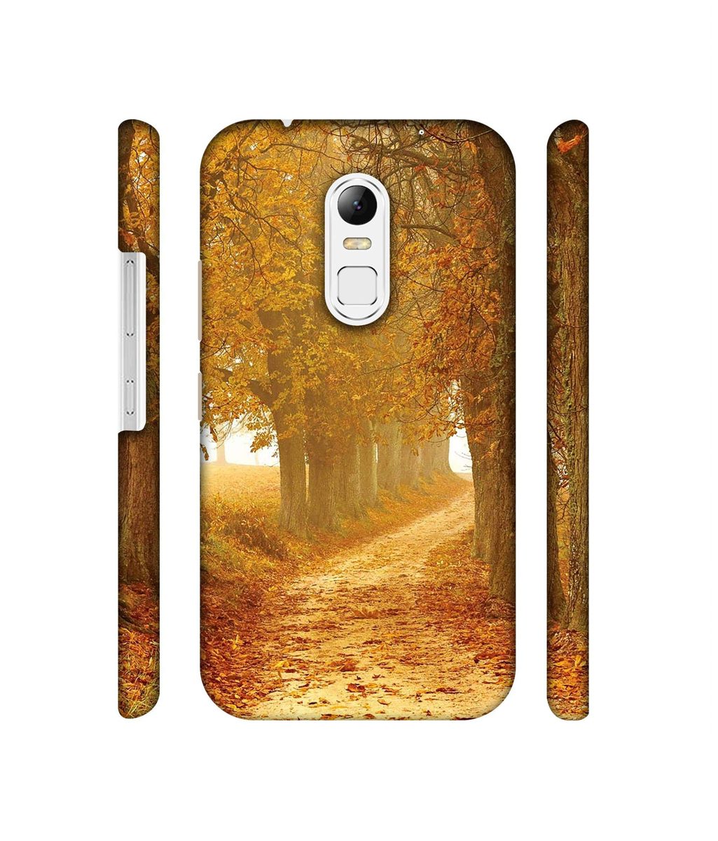 Amazon Brand - Solimo Designer Autumn Scene 3D Printed Hard Back Case Mobile Cover for Lenovo Vibe X3