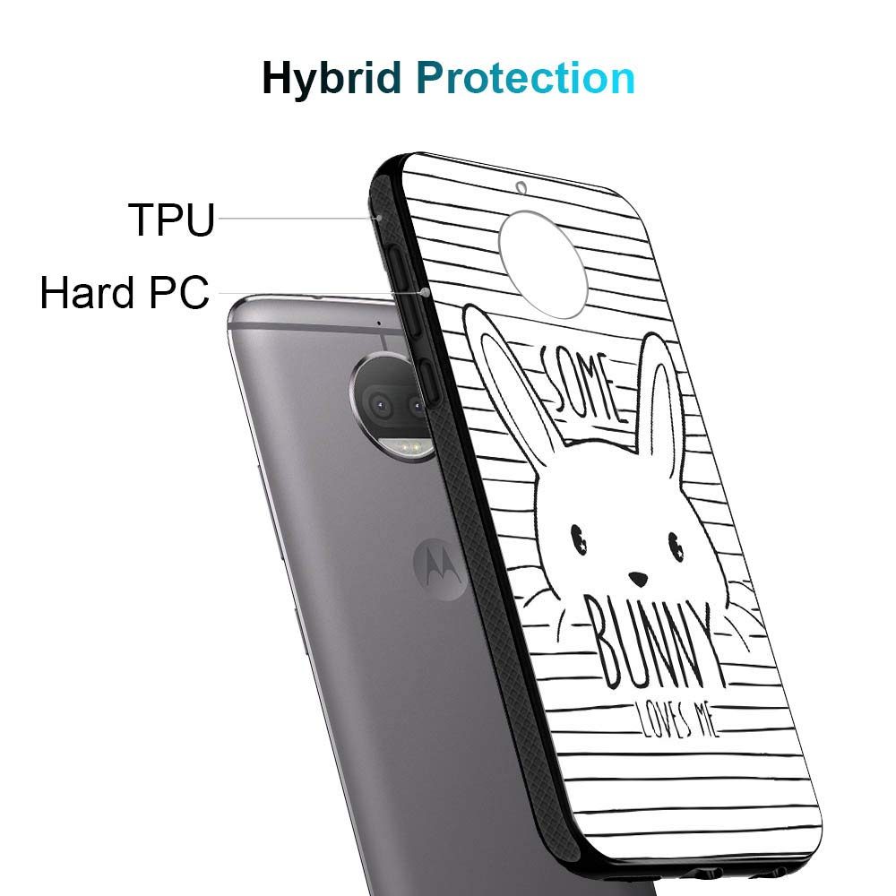 Amazon Brand - Solimo Designer Bunny Printed Hard Back Case Mobile Cover for Moto G5S Plus (D1283)