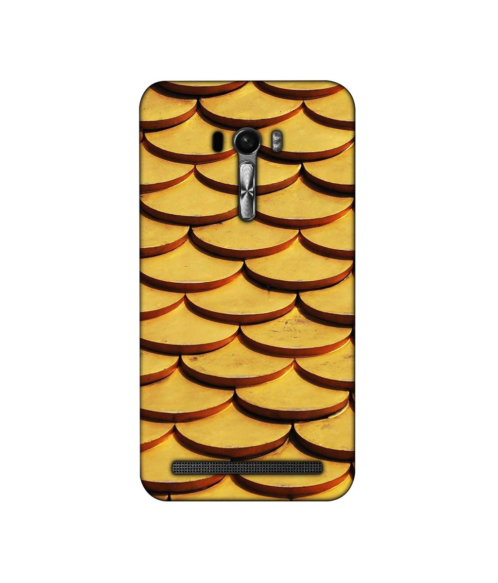 Amazon Brand - Solimo Designer Wooden Semi Circle Texture 3D Printed Hard Back Case Mobile Cover for Asus Zenfone Selfie ZD551KL