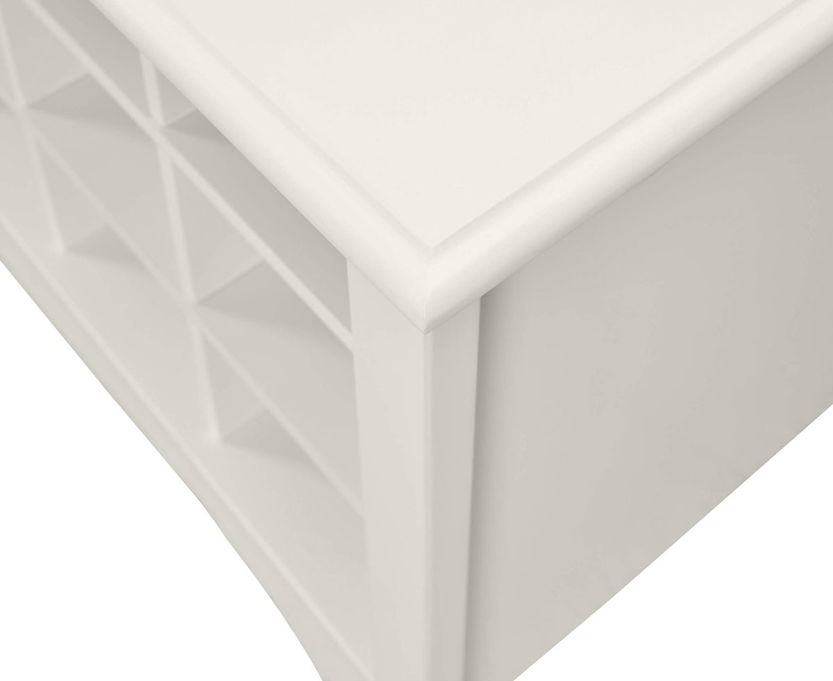 Ravenna Home Sobaski Wood Shoe Storage Rack Organizer, 48"W