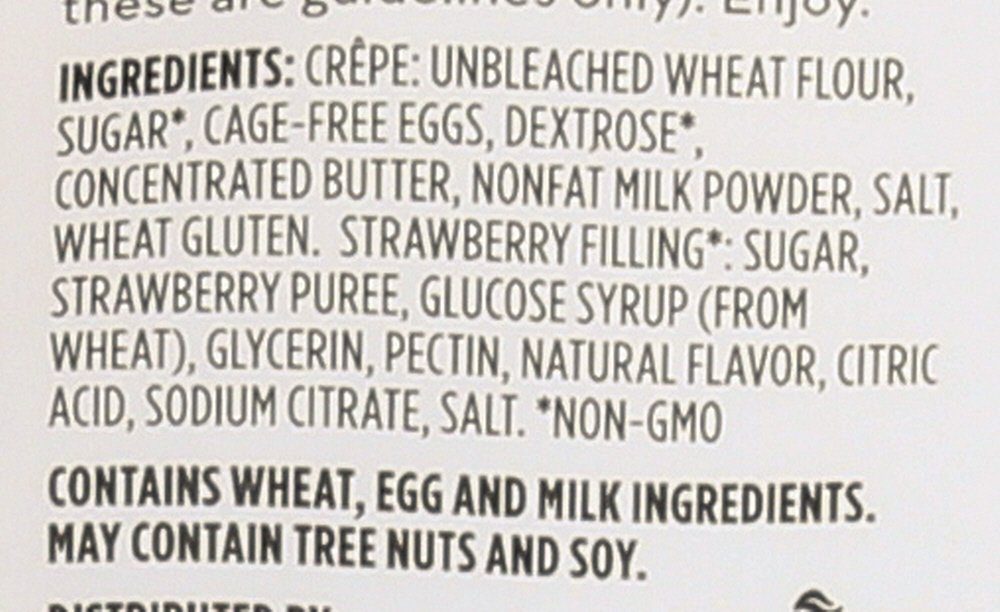 Whole Foods Market, Strawberry Filled Crepes, 6 CT (Frozen)