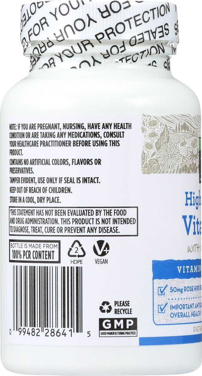 365 Everyday Value, High Potency Vitamin C with Rose Hips, 100 ct