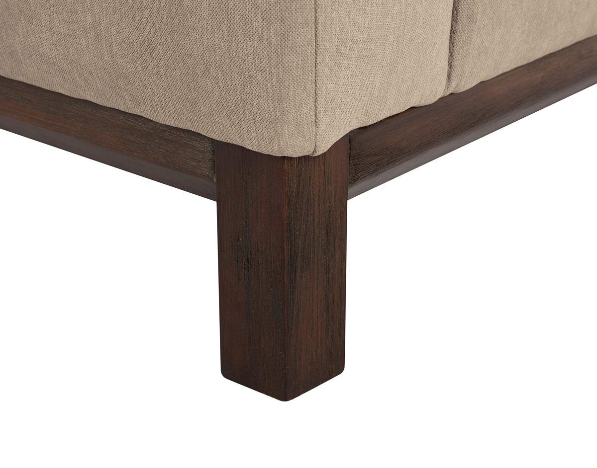 Amazon Brand – Stone & Beam Genesse Loveseat Sofa Couch, 64"W, Fawn