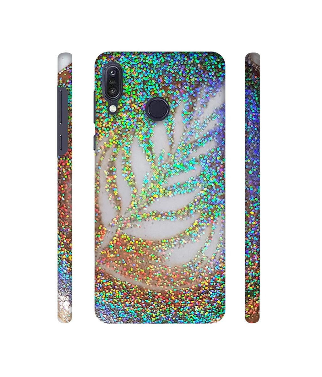Amazon Brand - Solimo Designer Sparkle Coffee 3D Printed Hard Back Case Mobile Cover for Asus Zenfone Max M1 ZB555KL