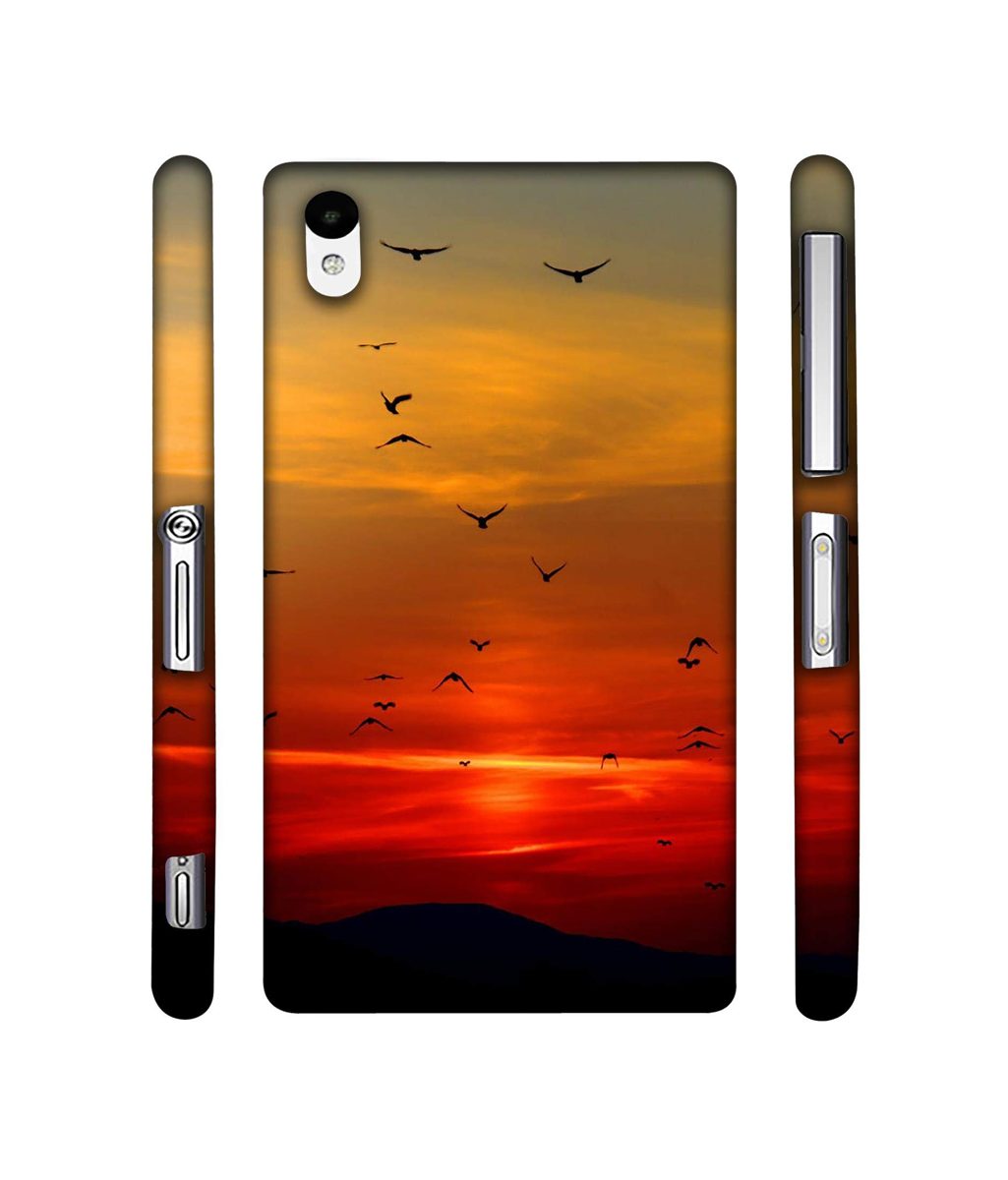 Amazon Brand - Solimo Designer Group Birds 3D Printed Hard Back Case Mobile Cover for Sony Xperia Z2