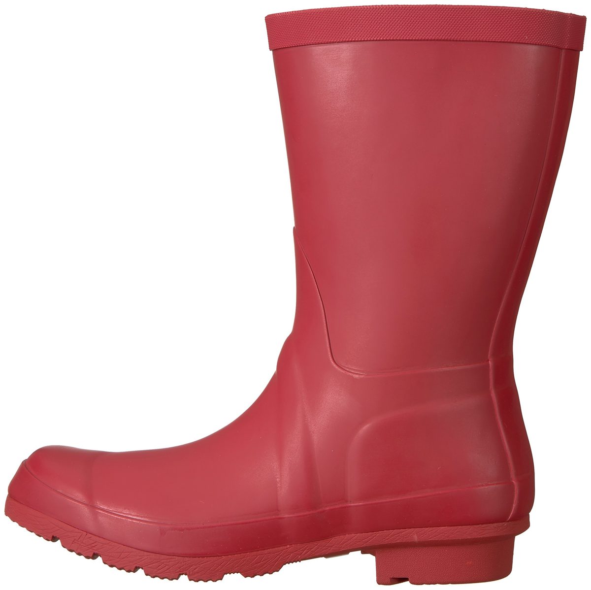 Amazon Brand - 206 Collective Women's Linden Mid Rain Boot, Burgundy, 7 B US