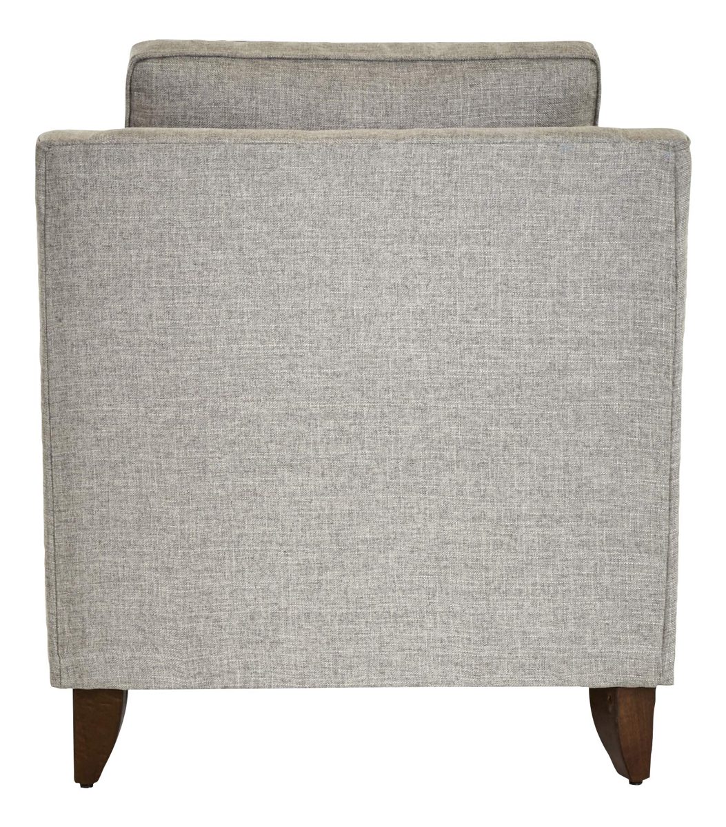 Amazon Brand – Stone & Beam Troy Upholstered Accent Chair, 33"W, Ash Gray