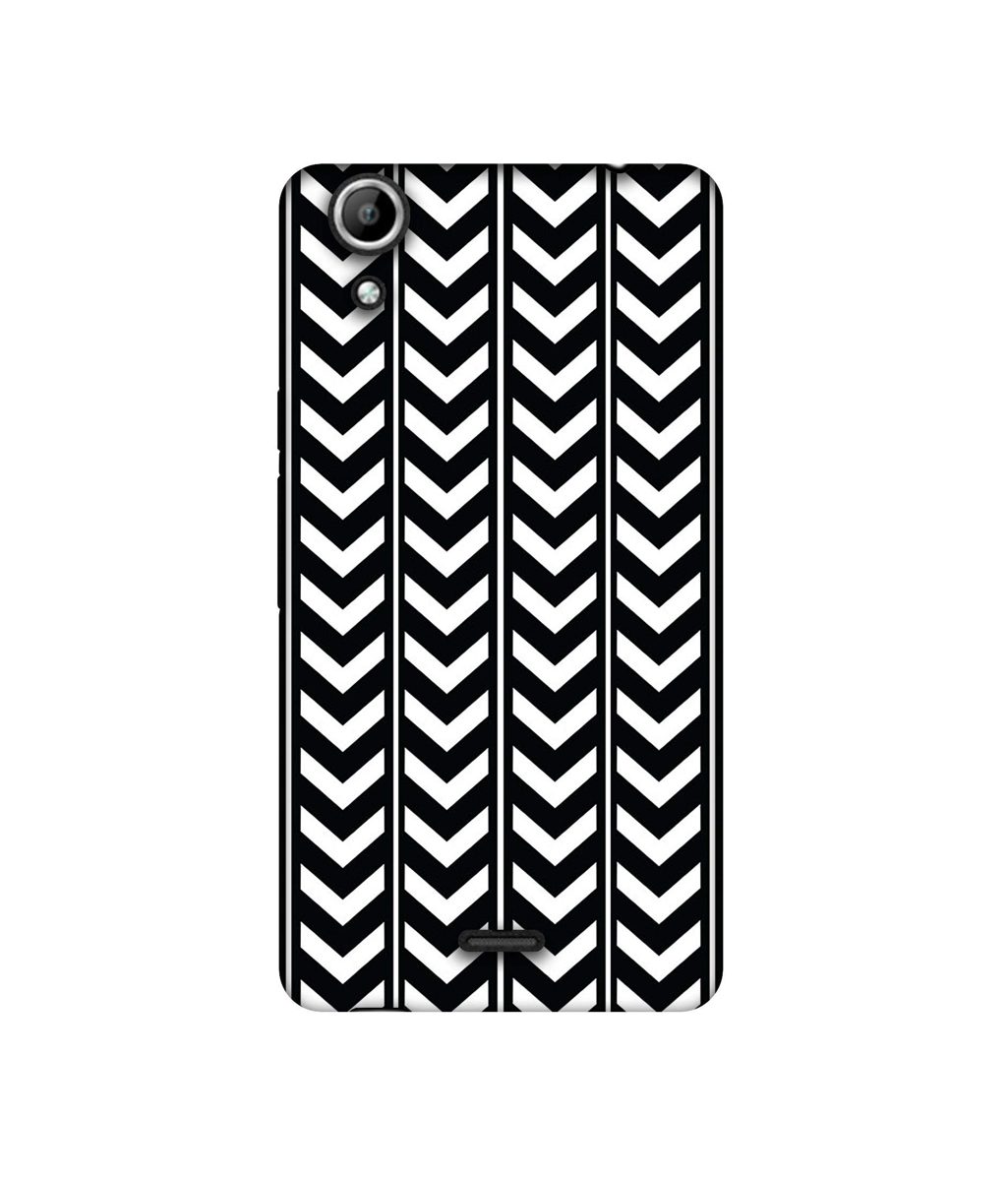 Amazon Brand - Solimo Designer Arrow Texture 3D Printed Hard Back Case Mobile Cover for Micromax Canvas Selfie 2 Q340