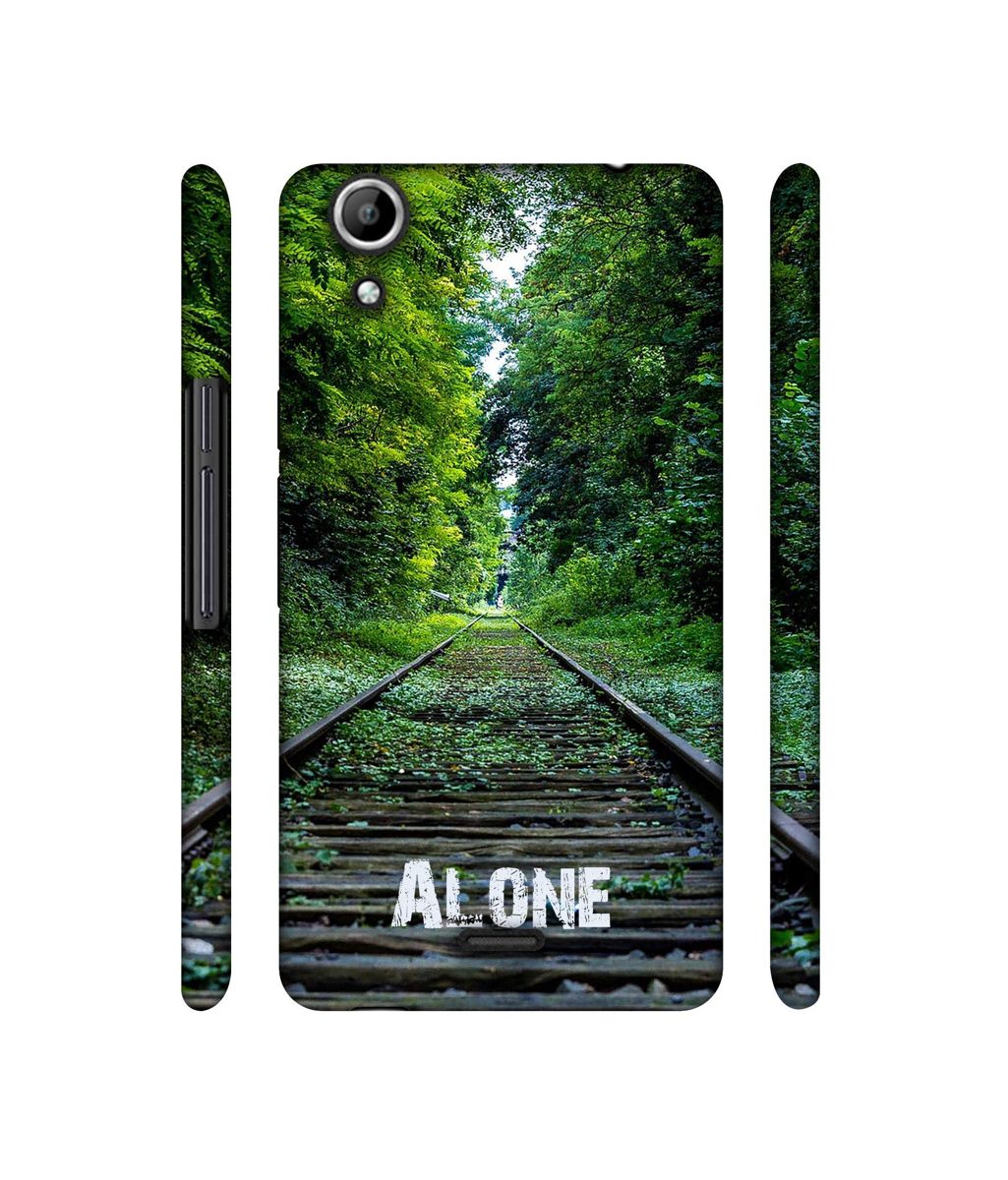 Amazon Brand - Solimo Designer Alone 3D Printed Hard Back Case Mobile Cover for Micromax Canvas Selfie 2 Q340