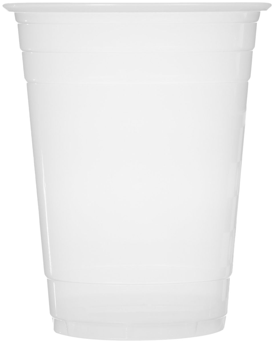 AmazonBasics Plastic Disposable Party Cups, 473 ml /16 fl. oz. Pack of 240