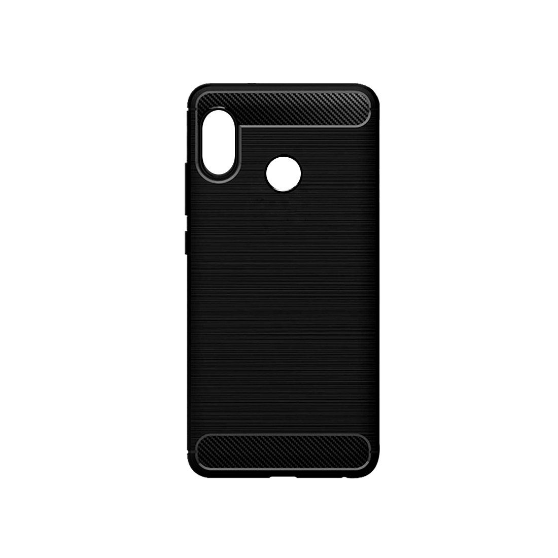 Amazon Brand - Solimo Protective Mobile Cover (Soft & Flexible Back Case) for Huawei P20 Lite (Black)