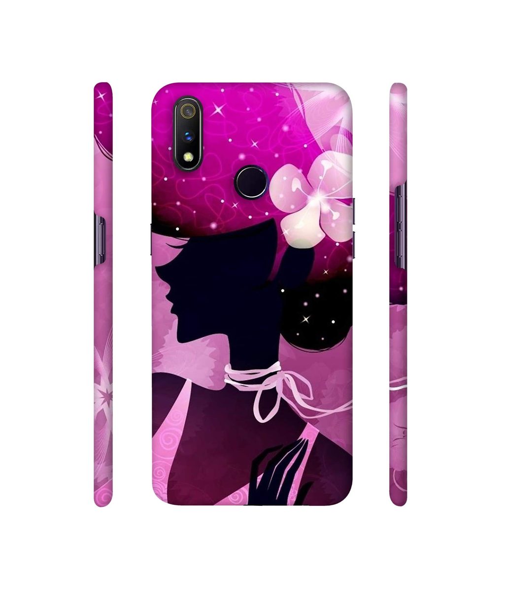 Amazon Brand - Solimo Designer Lady Vectors 3D Printed Hard Back Case Mobile Cover for Realme 3 Pro