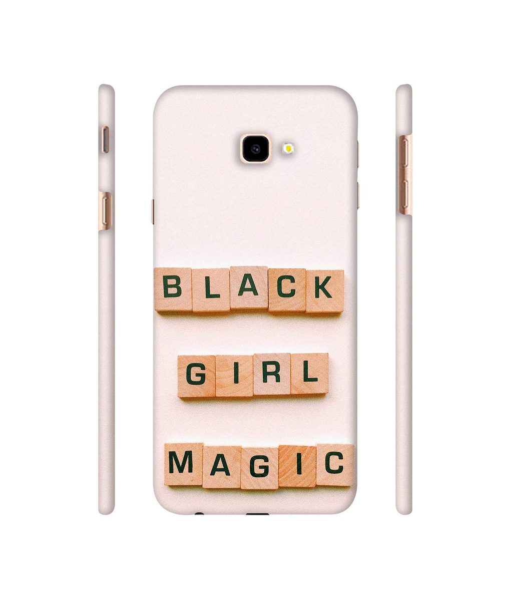 Amazon Brand - Solimo Designer Black Girl Magic 3D Printed Hard Back Case Mobile Cover for Samsung Galaxy J4 Plus