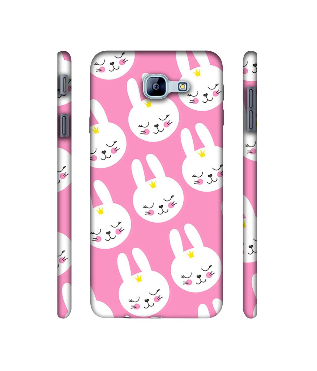 Amazon Brand - Solimo Designer Rabbit Pattern 3D Printed Hard Back Case Mobile Cover for Samsung Galaxy A8 (2016)