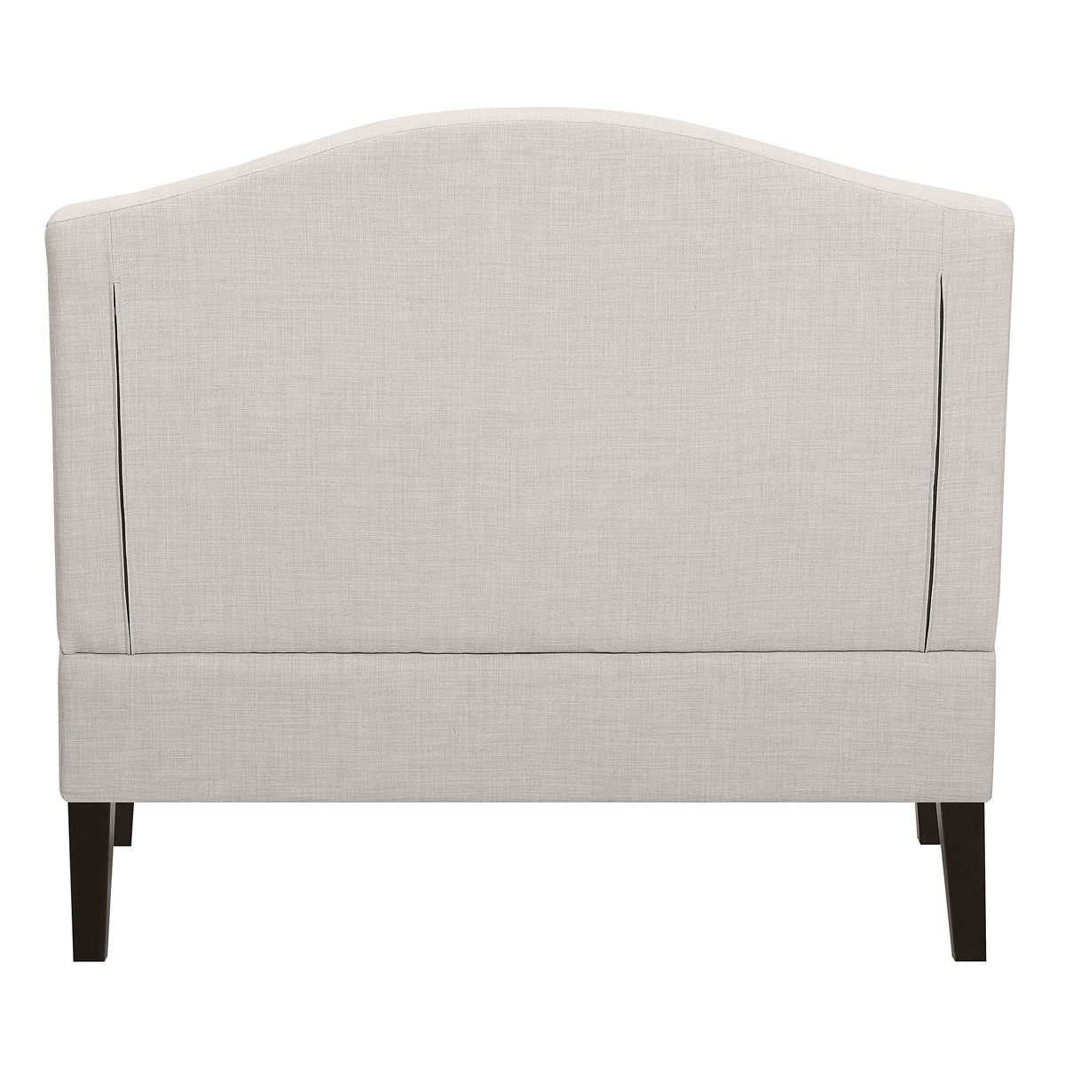 Ravenna Home Rai Tufted Arched Armless Loveseat Bench Settee