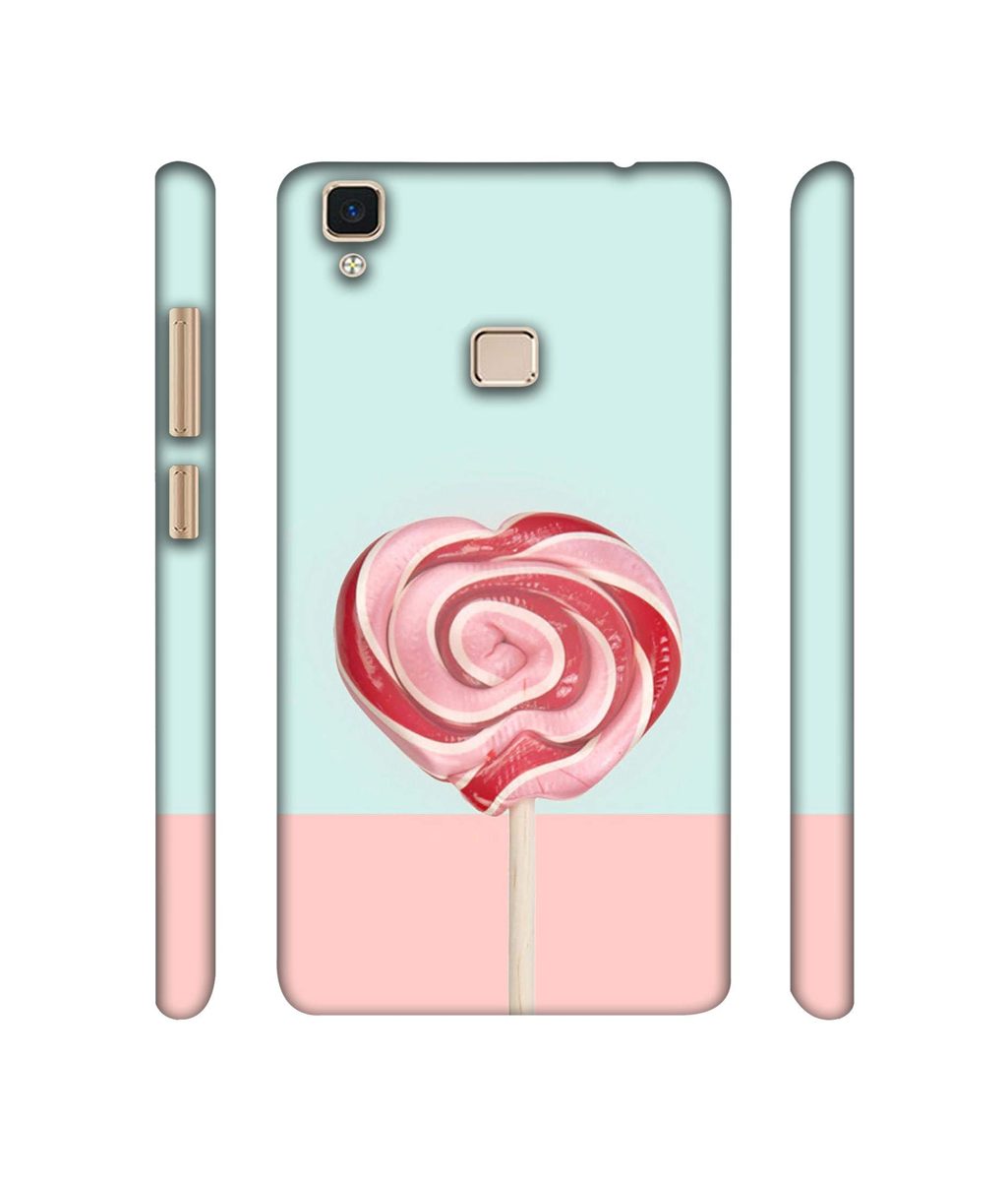 Amazon Brand - Solimo Designer Round Candy 3D Printed Hard Back Case Mobile Cover for Vivo V3 Max