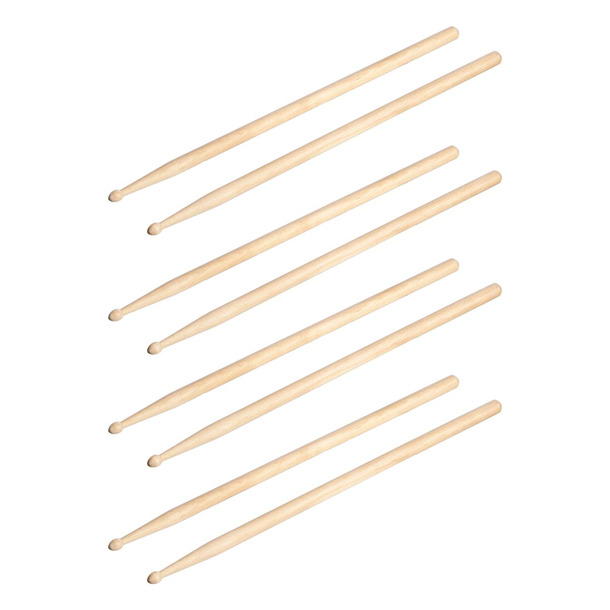 AmazonBasics 5A Drumsticks - Maple, 4-Pair Pack