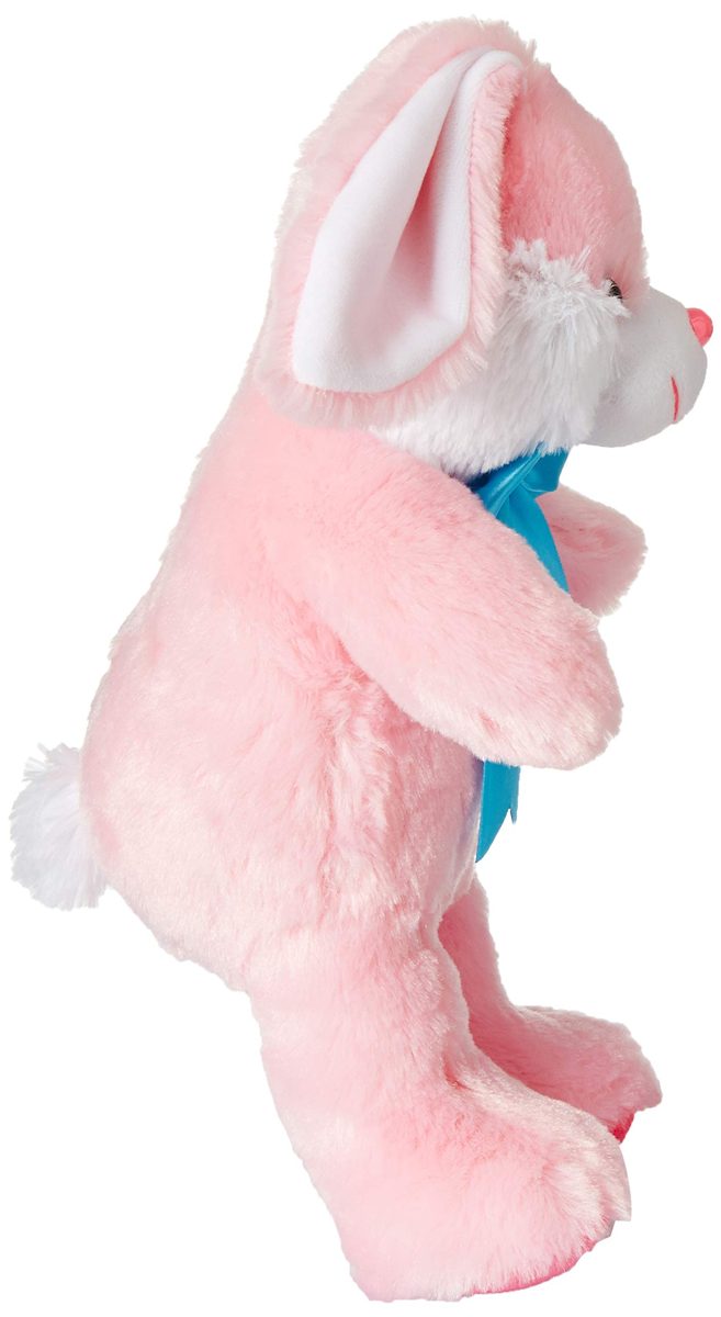 Amazon Brand- Jam & Honey Long Ears Rabbit-pink-30cm