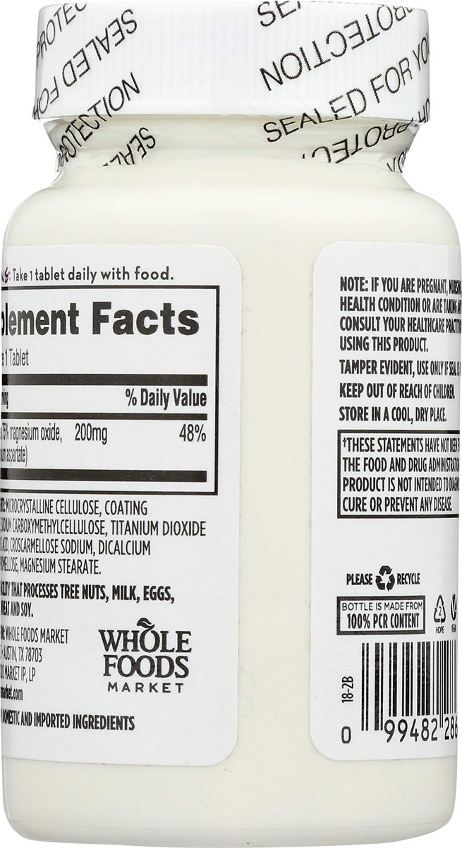365 Everyday Value, Magnesium 200 mg, 60 ct
