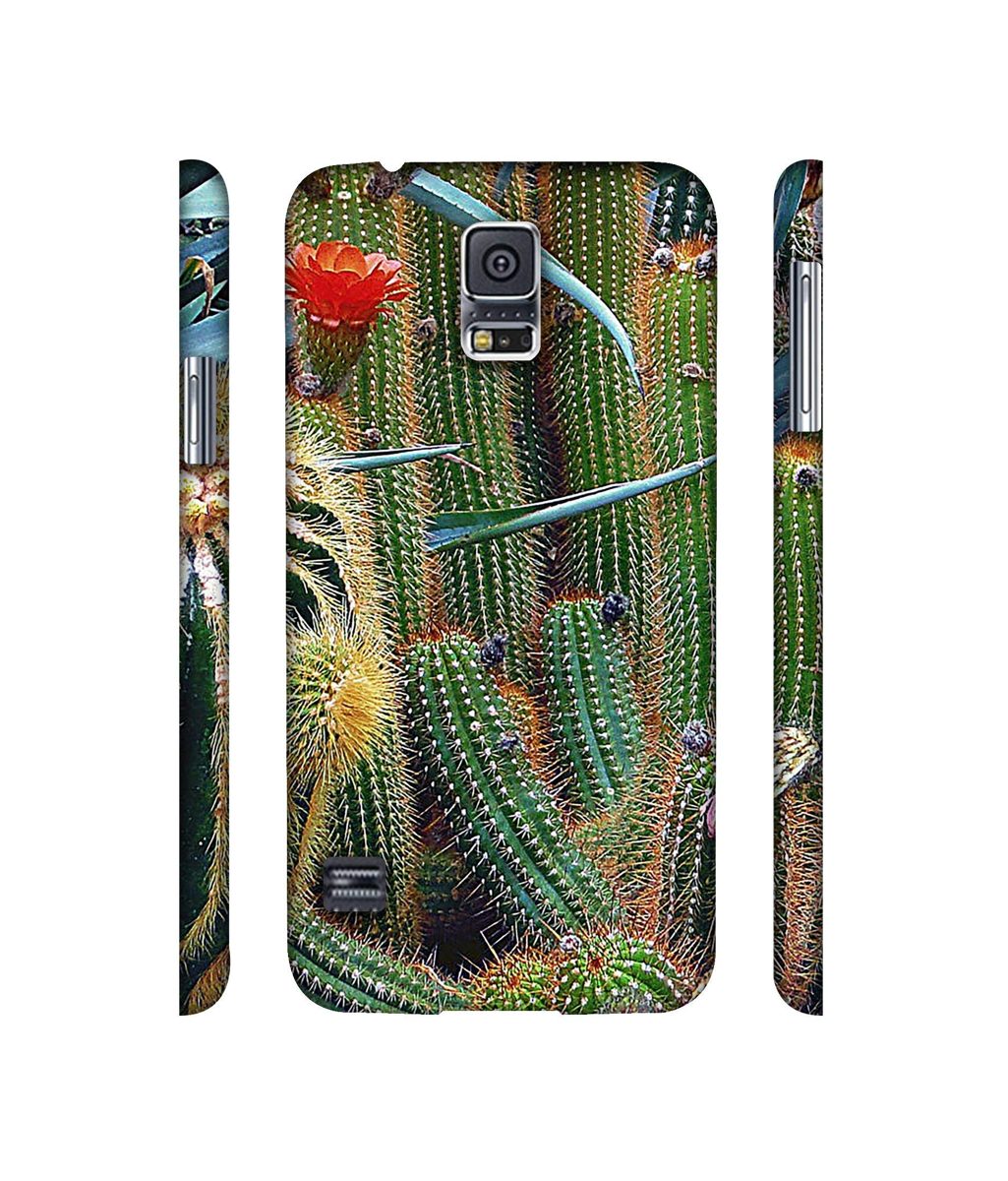 Amazon Brand - Solimo Designer Cactus 3D Printed Hard Back Case Mobile Cover for Samsung Galaxy S5 i9600