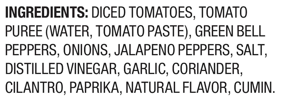 Amazon Brand - 24 oz Happy Belly Hot Chunky Salsa