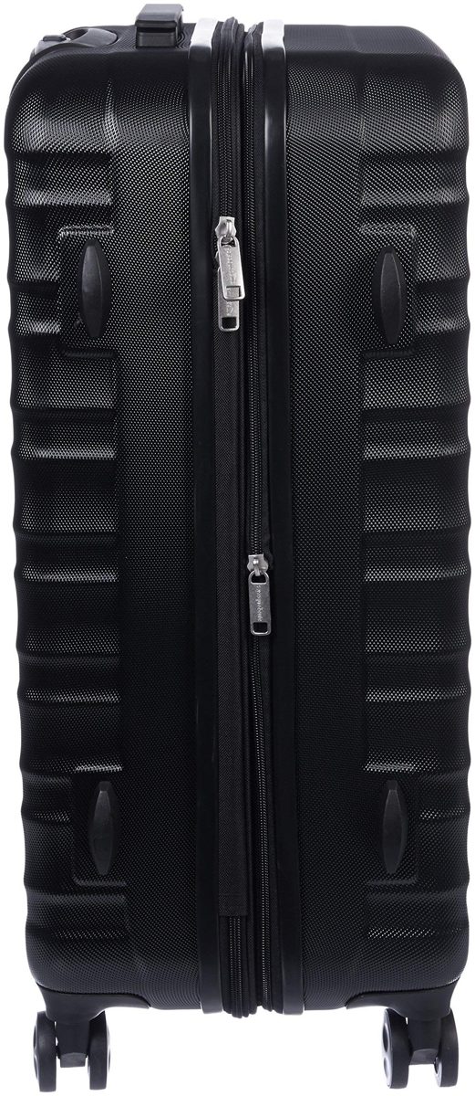 (Renewed) AmazonBasics 68 cm Black Hardsided Check-in Trolley