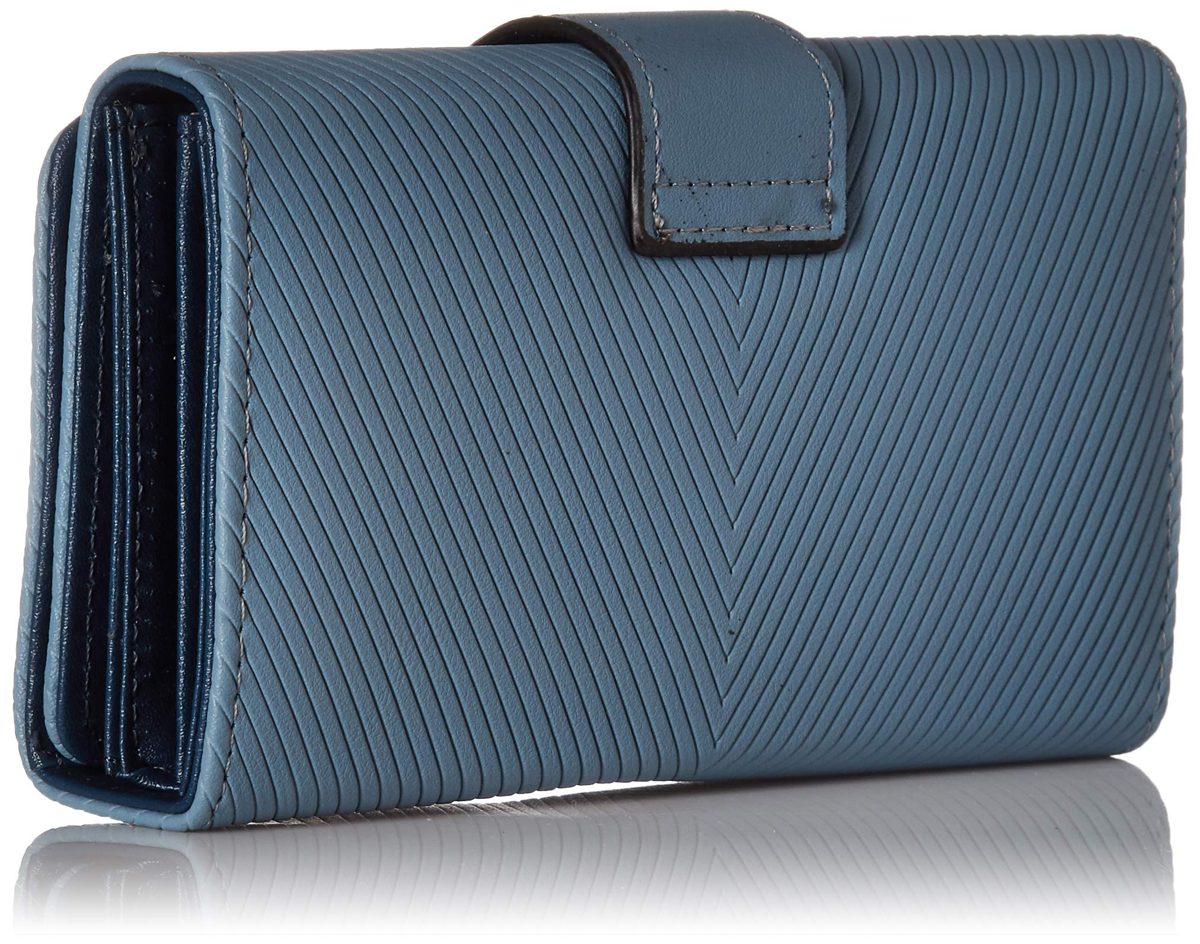 Flavia Women's Clutch (Blue)