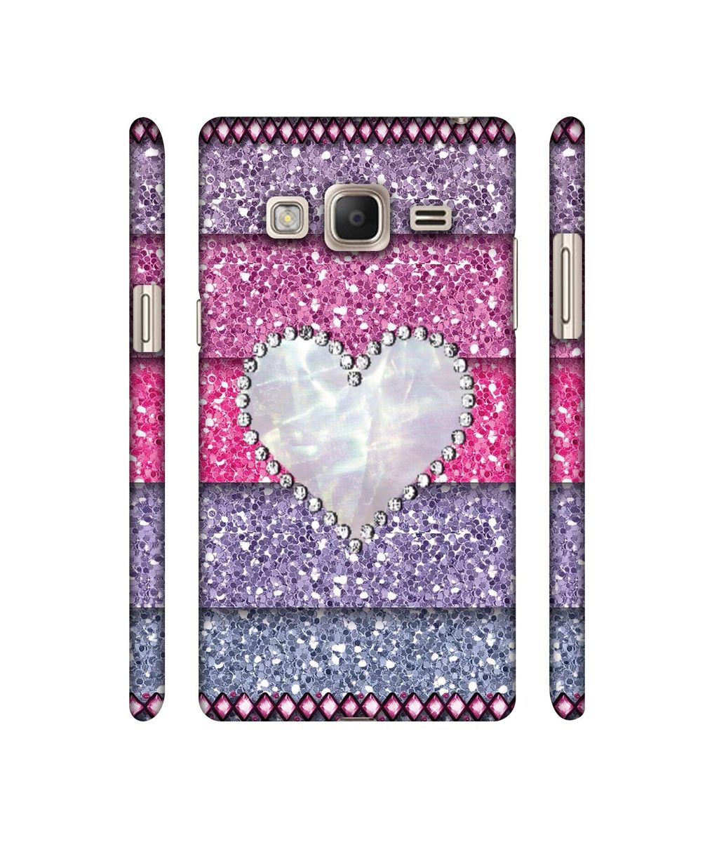 Amazon Brand - Solimo Designer Stone Heart 3D Printed Hard Back Case Mobile Cover for Samsung Z3