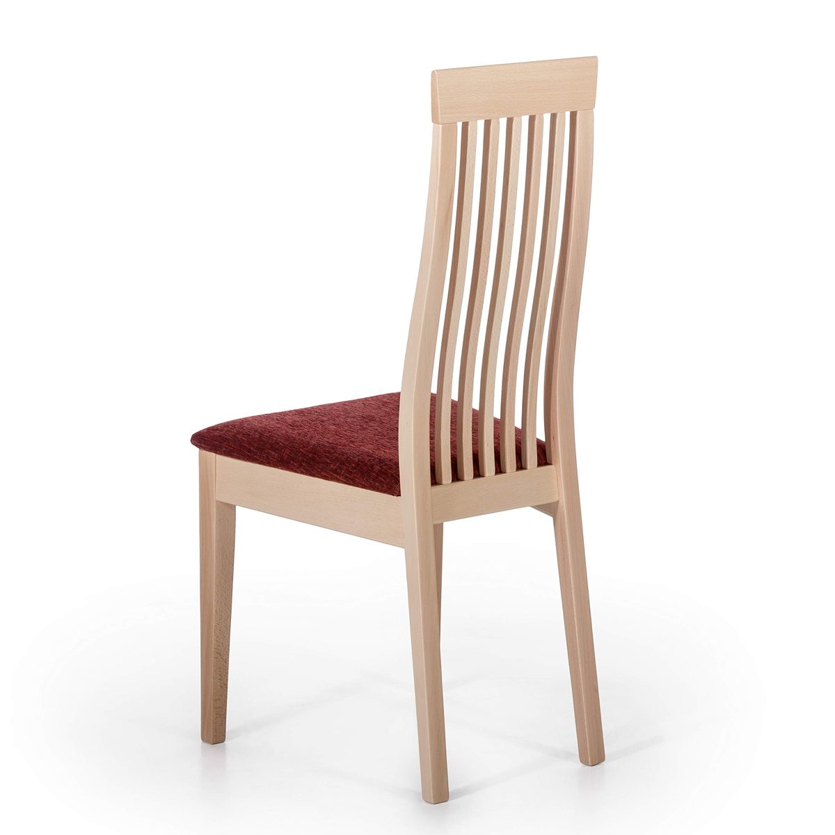 Alcove - Hayes Helena - Set of 2 solid wood armchairs with upholstered seat, lacquered beech
