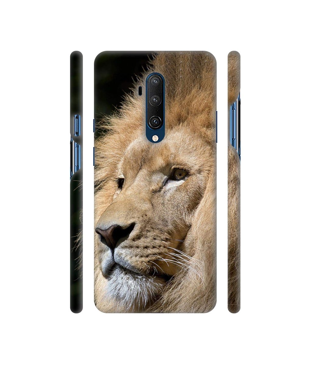 Amazon Brand - Solimo Designer Lion 3D Printed Hard Back Case Mobile Cover for OnePlus 7T Pro