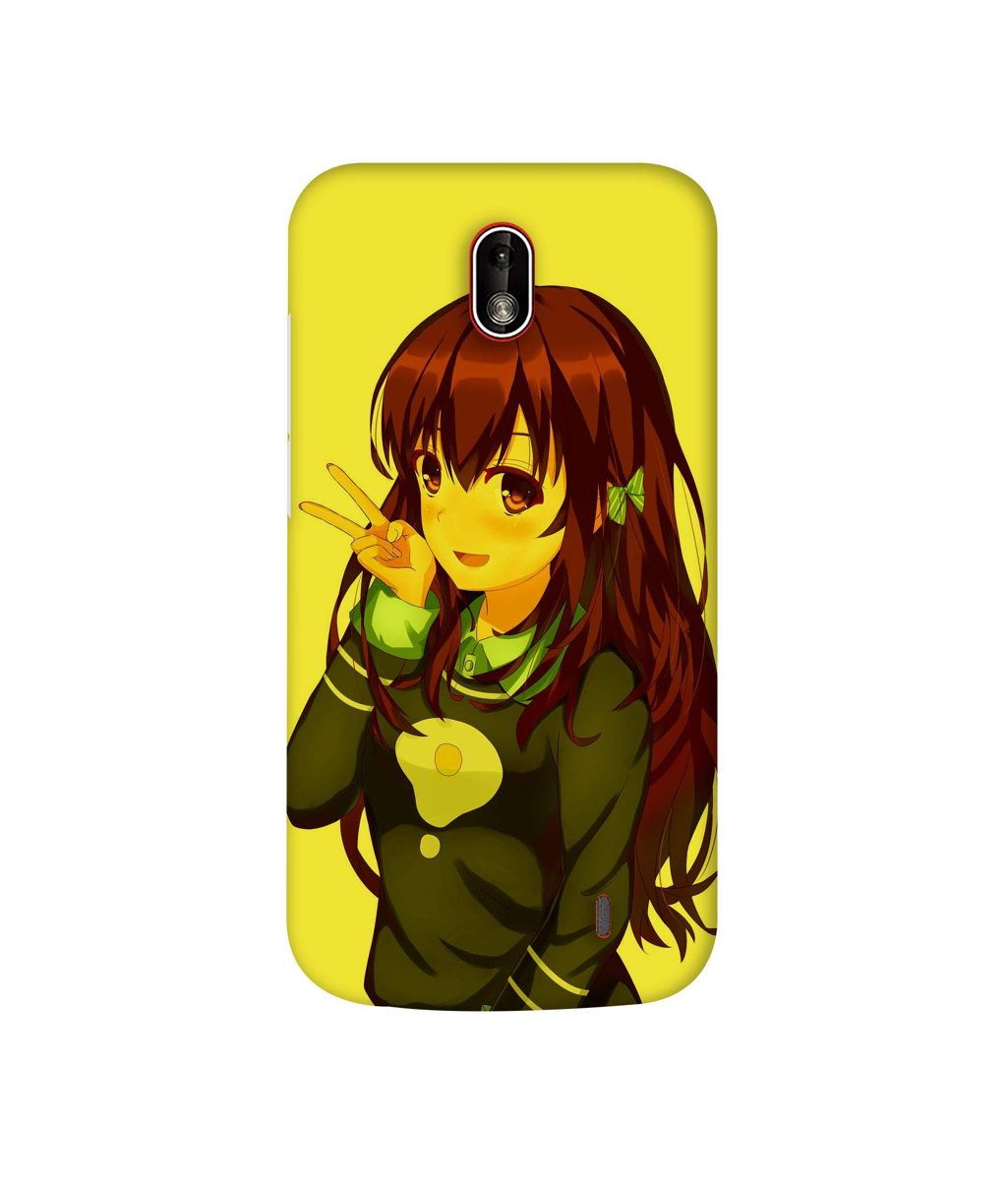 Amazon Brand - Solimo Designer DJ Girl Vector 3D Printed Hard Back Case Mobile Cover for Nokia 1