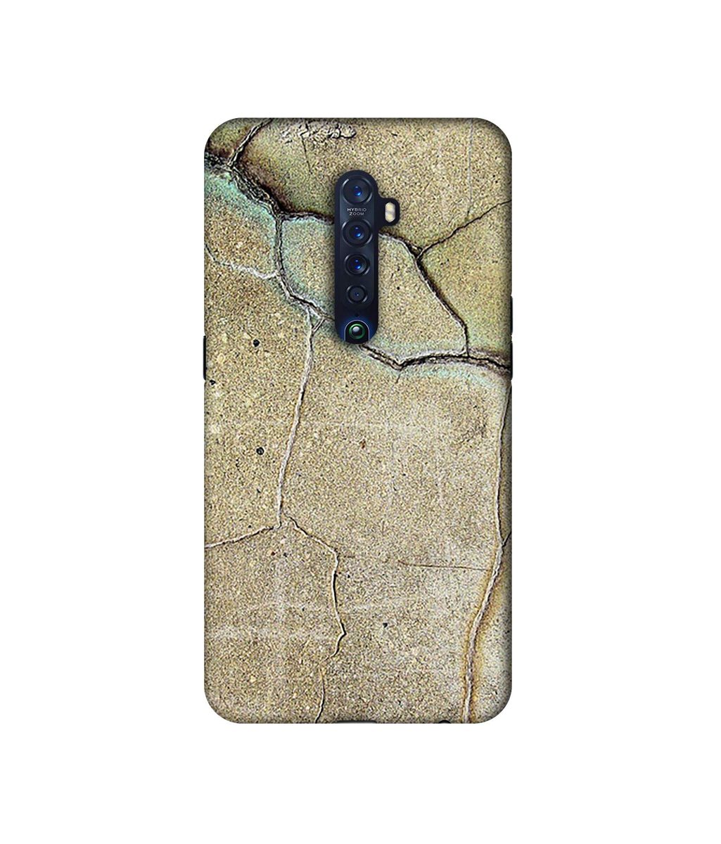 Amazon Brand - Solimo Designer Creaks on Wall 3D Printed Hard Back Case Mobile Cover for Oppo Reno 2