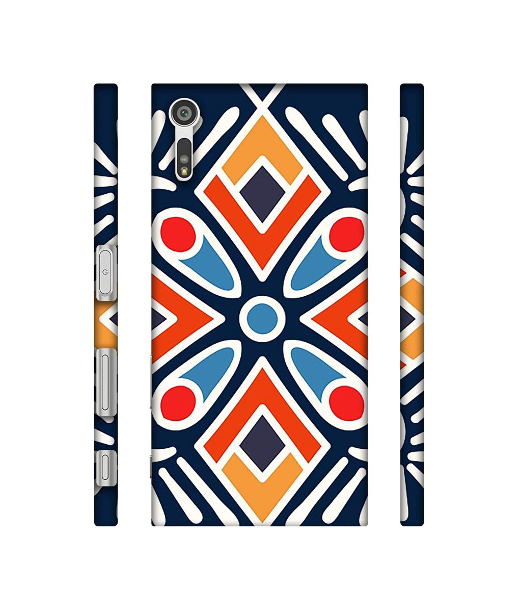 Amazon Brand - Solimo Designer Rangolee 3D Printed Hard Back Case Mobile Cover for Sony Xperia XZ Dual
