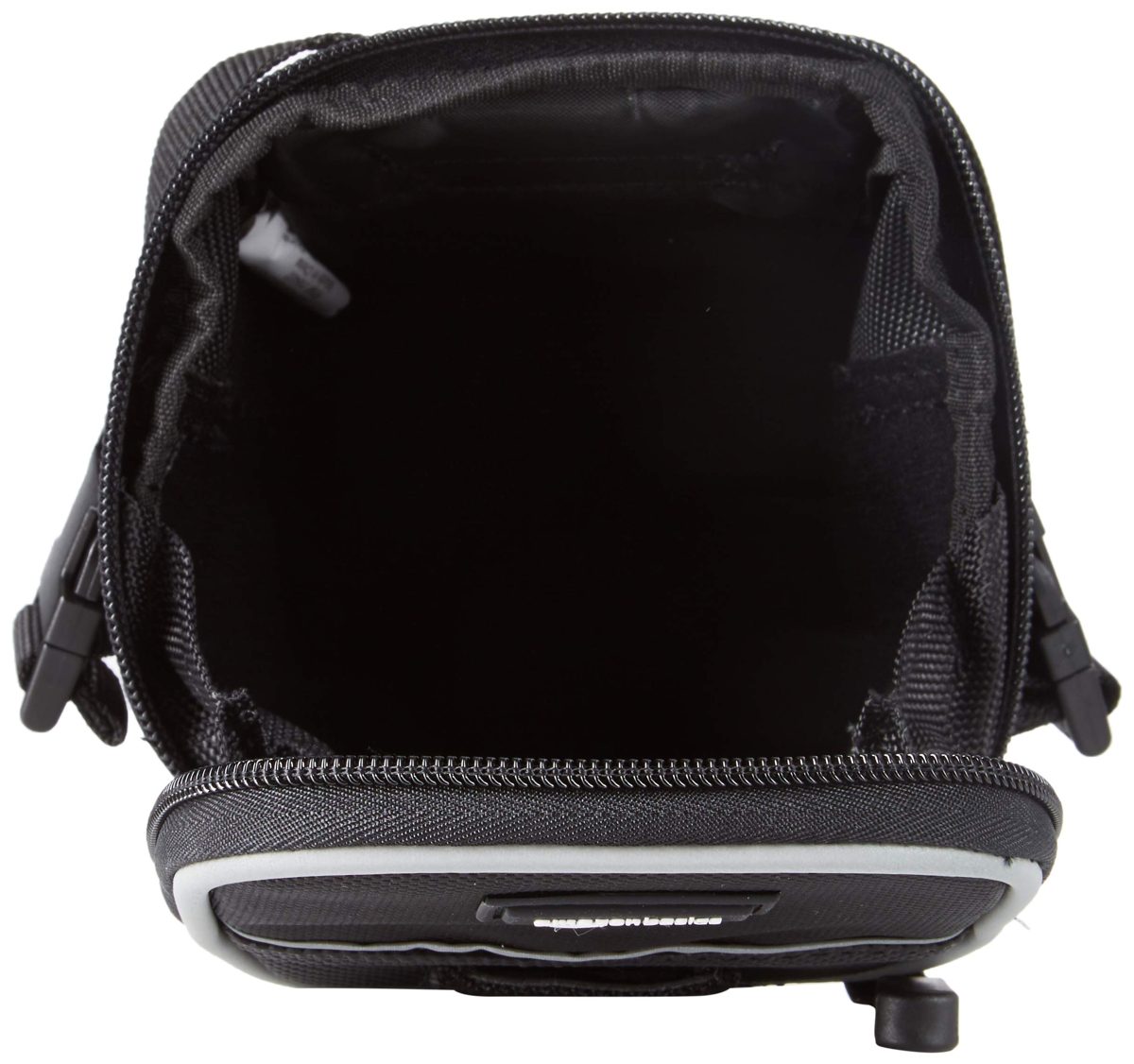 AmazonBasics Strap-On Wedge Saddle Bag for Cycling, Medium