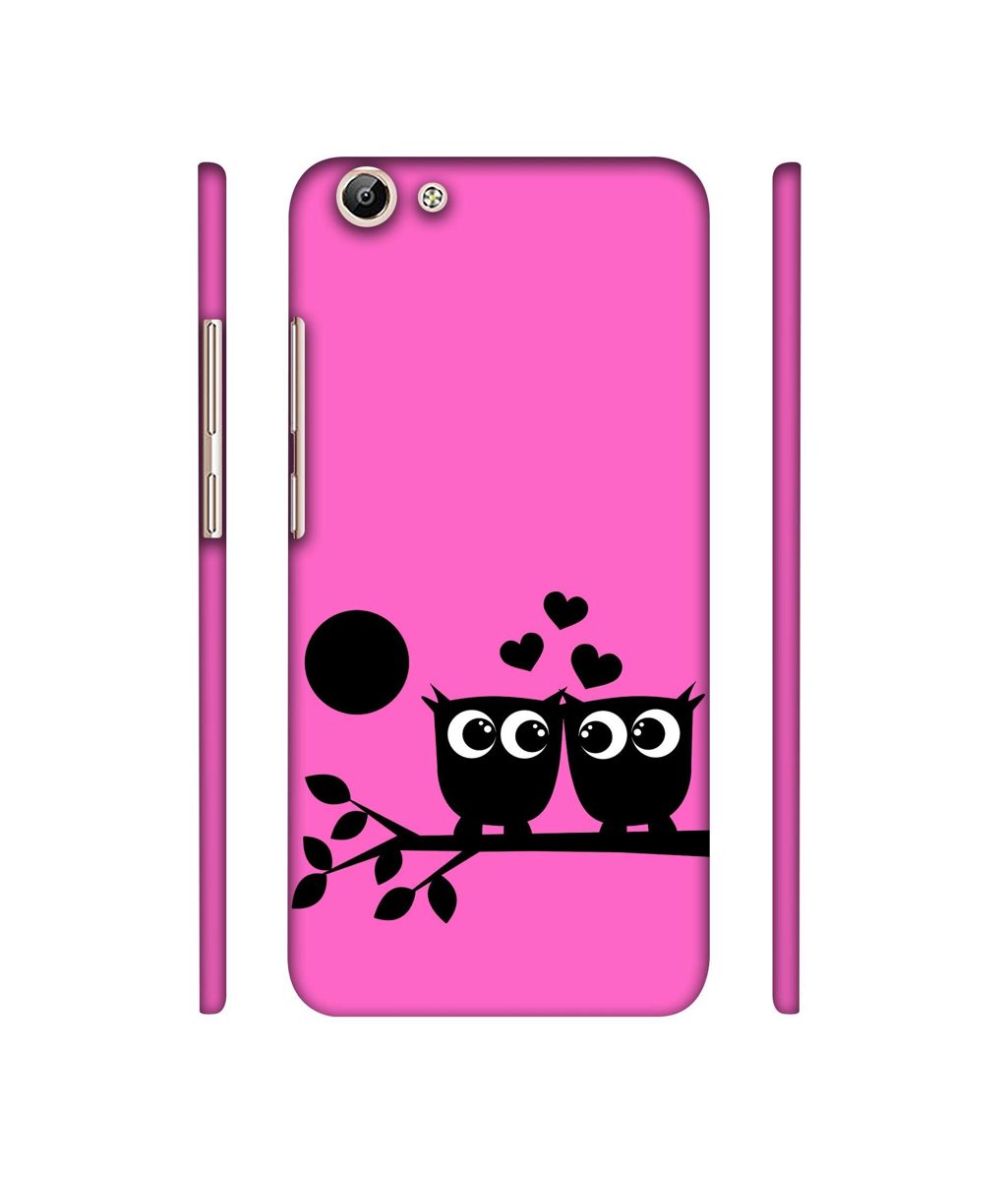 Amazon Brand - Solimo Designer Love Birds Vector 3D Printed Hard Back Case Mobile Cover for Vivo Y69