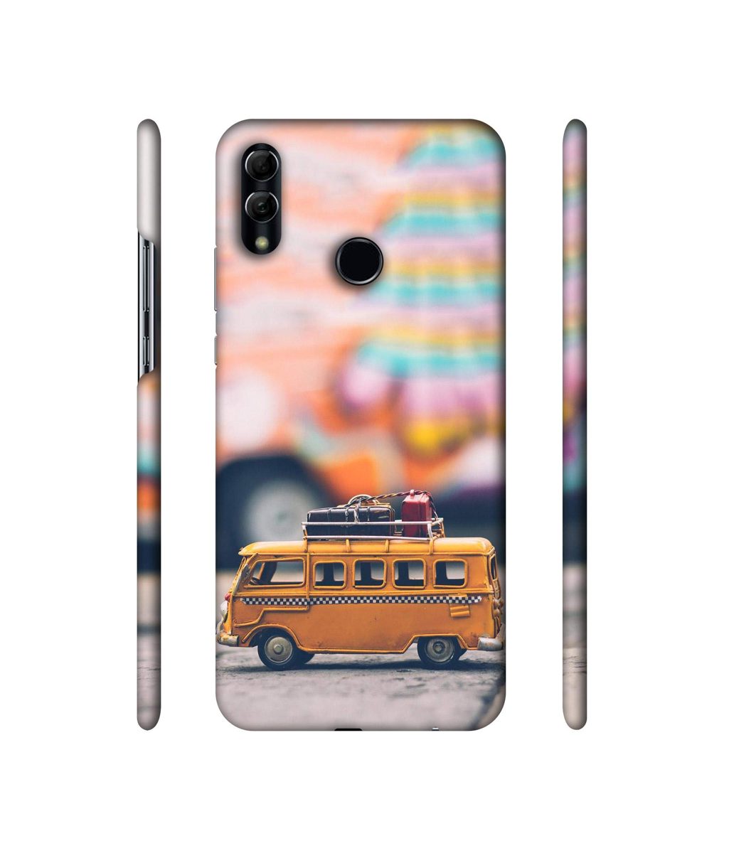 Amazon Brand - Solimo Designer Toy Bus 3D Printed Hard Back Case Mobile Cover for Honor 10 Lite