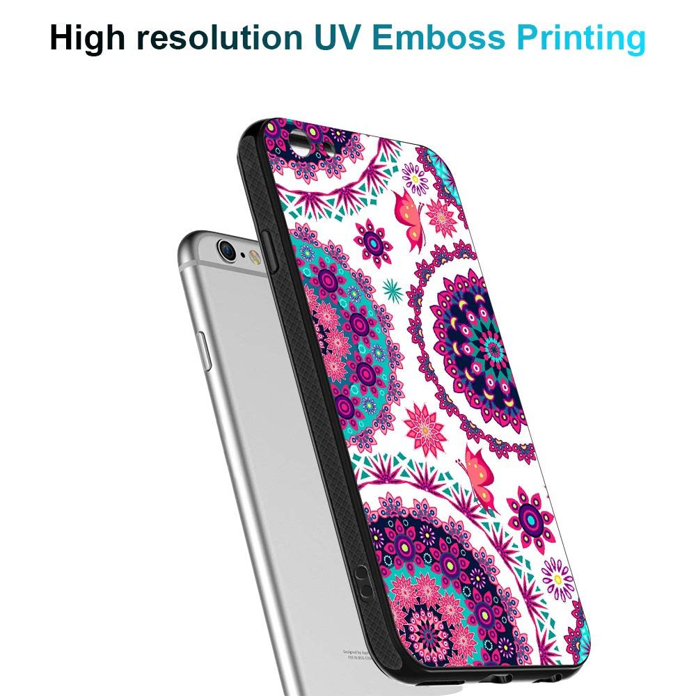 Amazon Brand - Solimo Designer Mandala Printed Hard Back Case Mobile Cover for Apple iPhone 6S / 6 (D1196)
