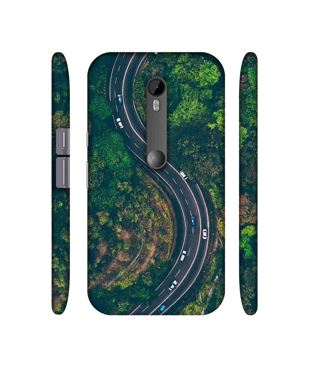 Amazon Brand - Solimo Designer Racing Track 3D Printed Hard Back Case Mobile Cover for Motorola Moto G 3rd Generation
