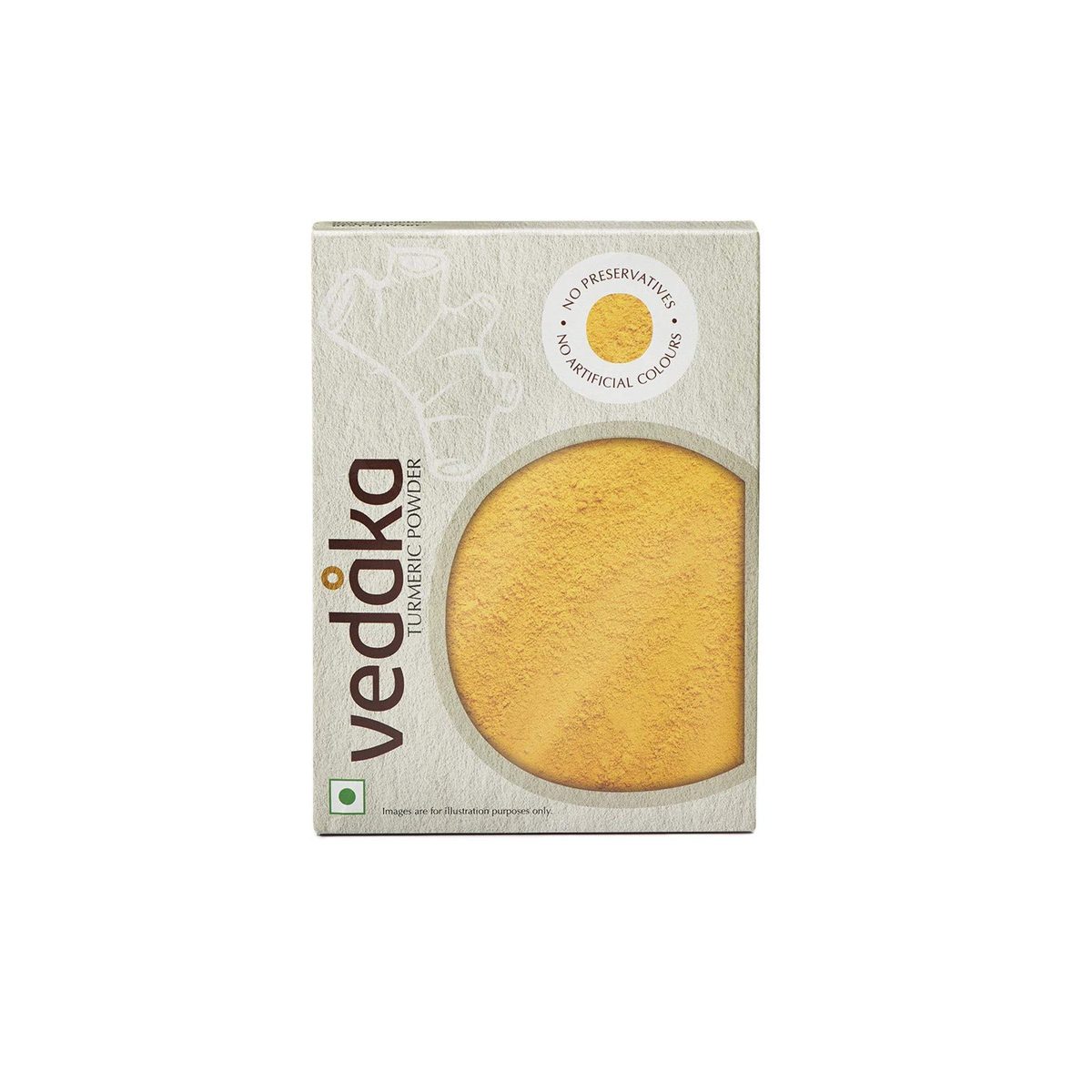 Amazon Brand - Vedaka Turmeric (Haldi) Powder, 100g