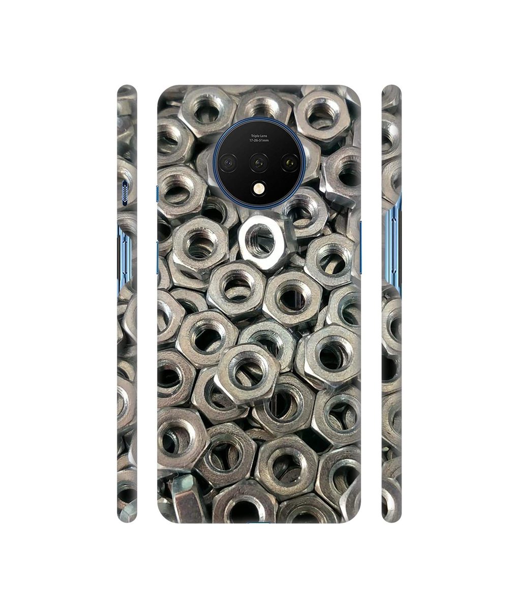 Amazon Brand - Solimo Designer Nut Bolt 3D Printed Hard Back Case Mobile Cover for OnePlus 7T