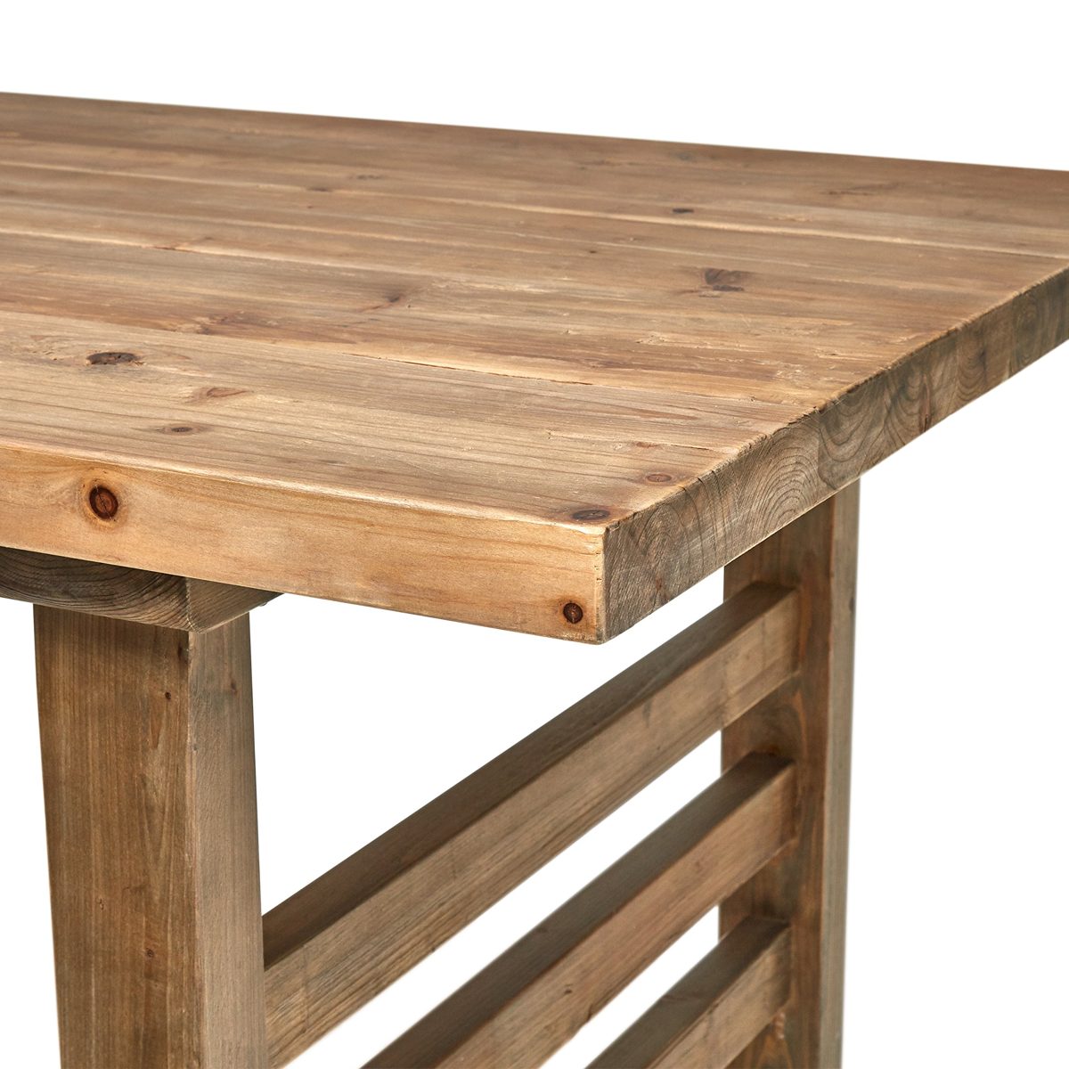 Stone & Beam Reclaimed Fir Ladder-Rung Counter Bar Dining Table, 36"H