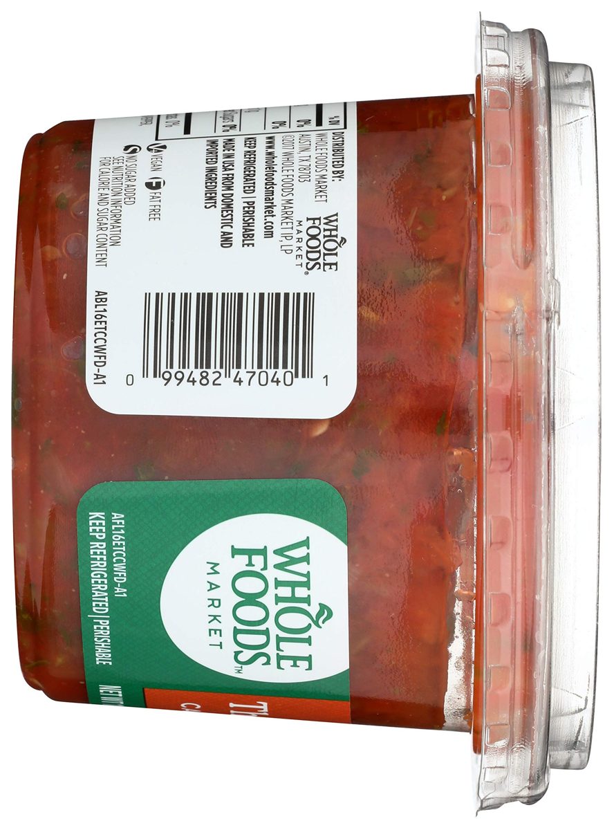 Whole Foods Market, Salsa Medium Cantina Style, 16 Ounce