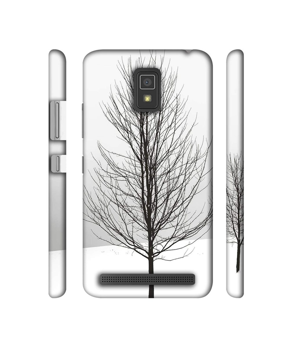 Amazon Brand - Solimo Designer Tree Sketch 3D Printed Hard Back Case Mobile Cover for Lenovo A6600