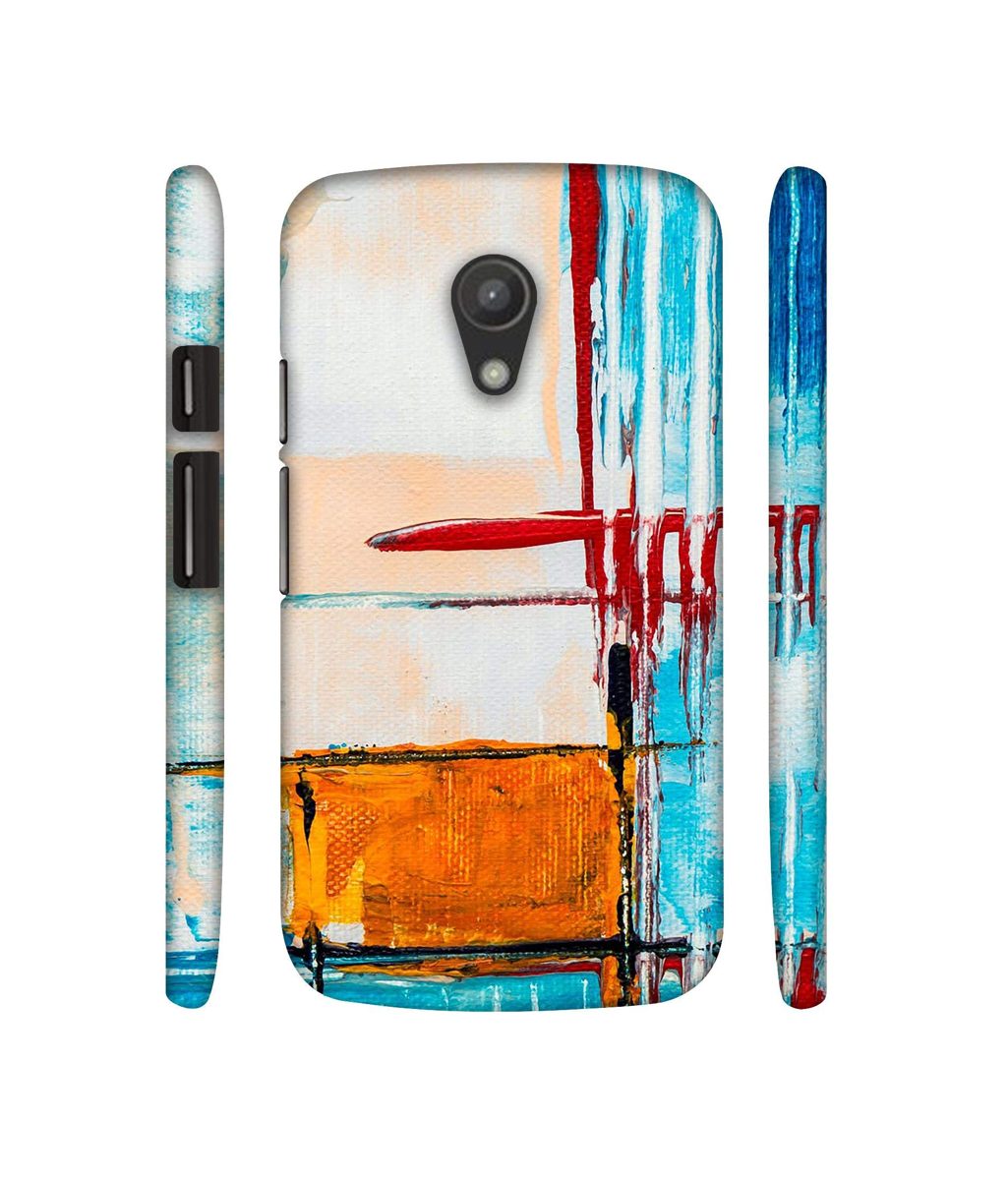 Amazon Brand - Solimo Designer Glass Paint 3D Printed Hard Back Case Mobile Cover for Motorola Moto G 2nd Generation