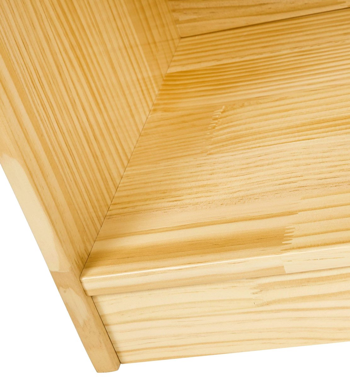 AmazonBasics Adjustable Wooden Bookshelf, 4 Sections